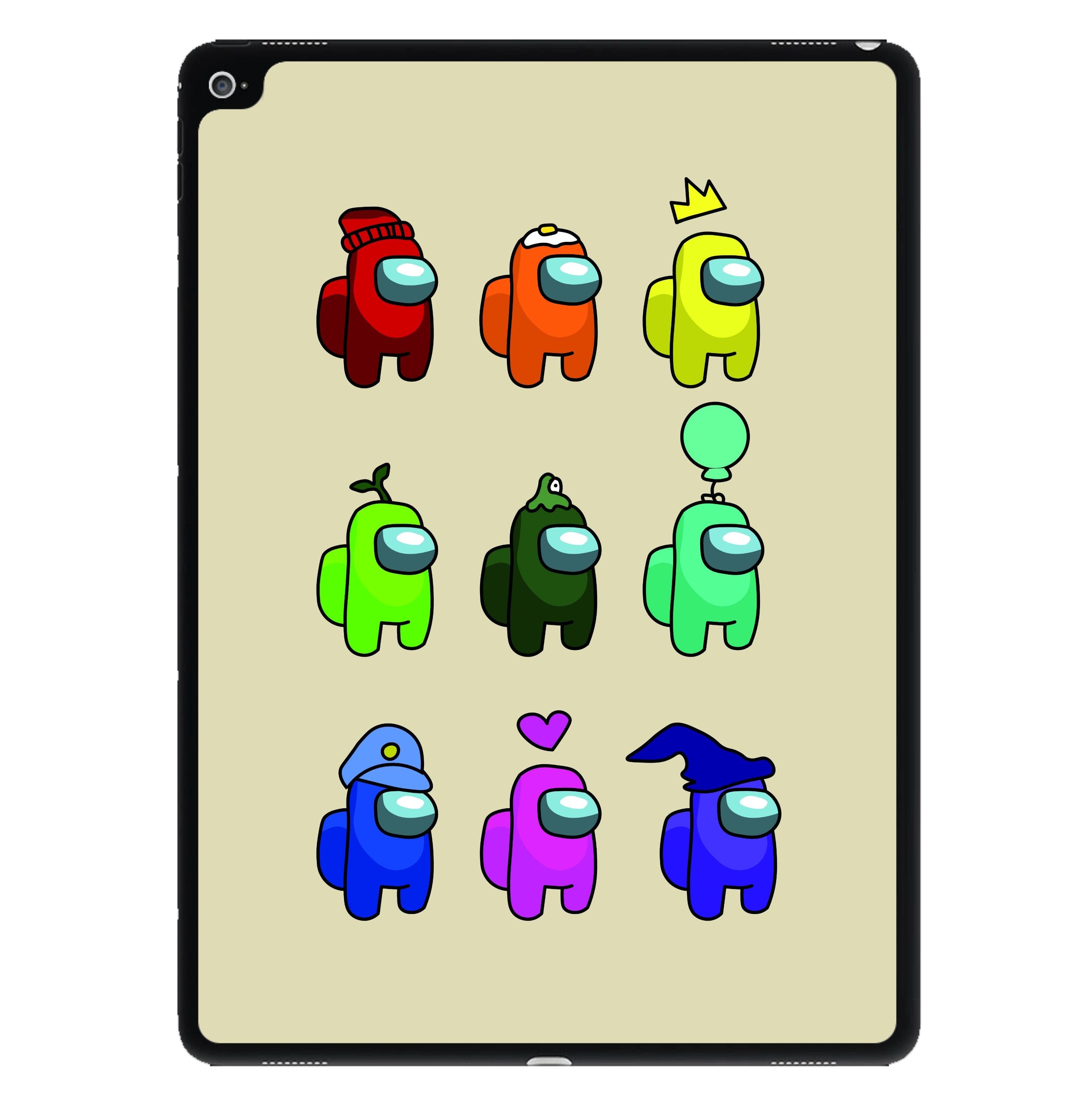 Among Gaming characters iPad Case