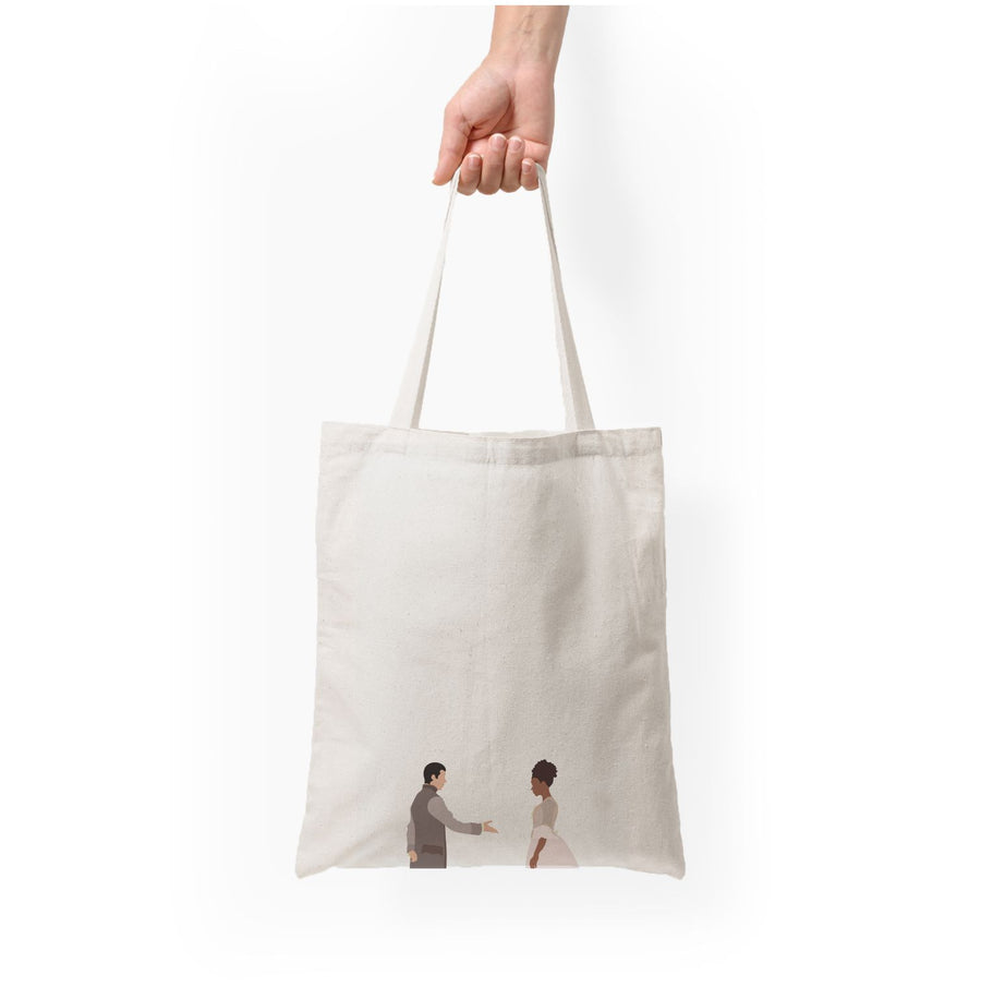 King George and Queen Charlotte - Queen Charlotte Tote Bag