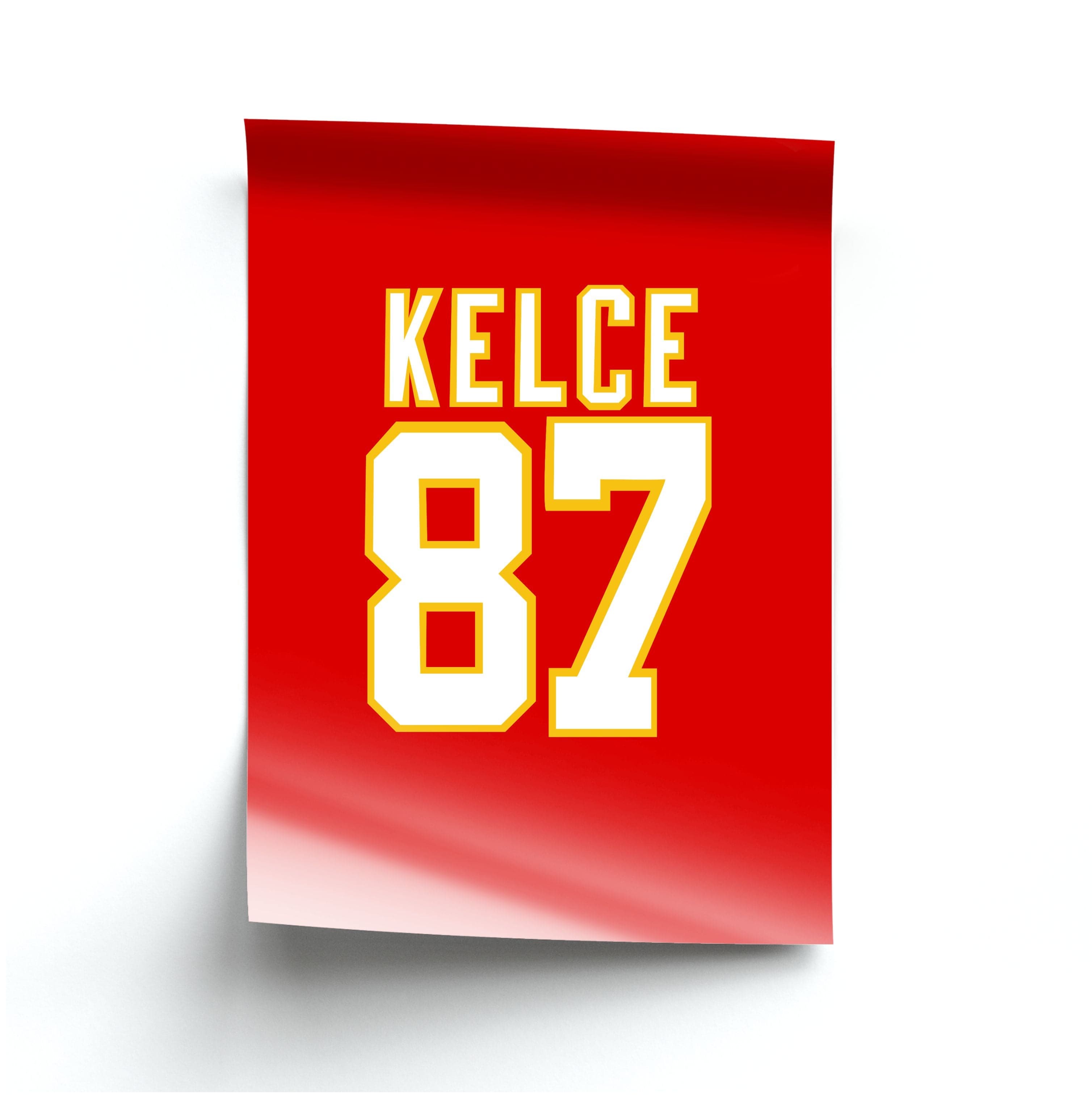 Kelce 87 - Travis Poster