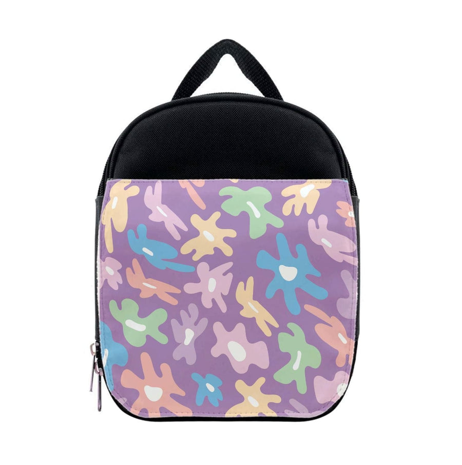 Abstract Flowers- Floral Patterns Lunchbox