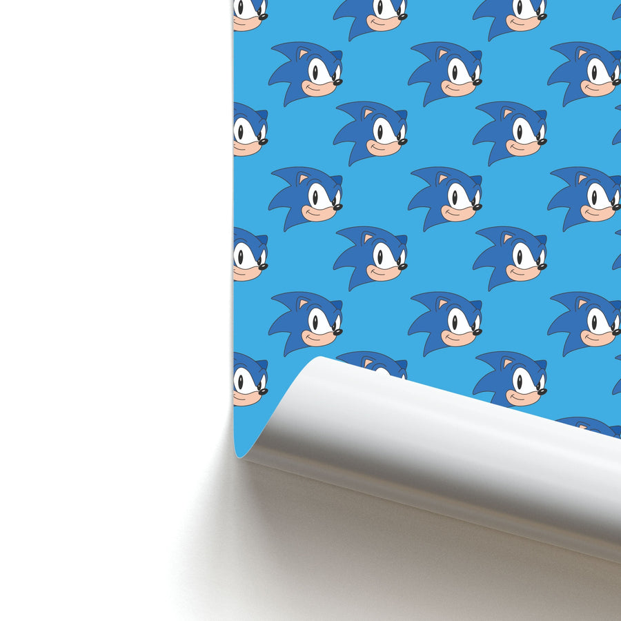 Pattern - Sonic Poster