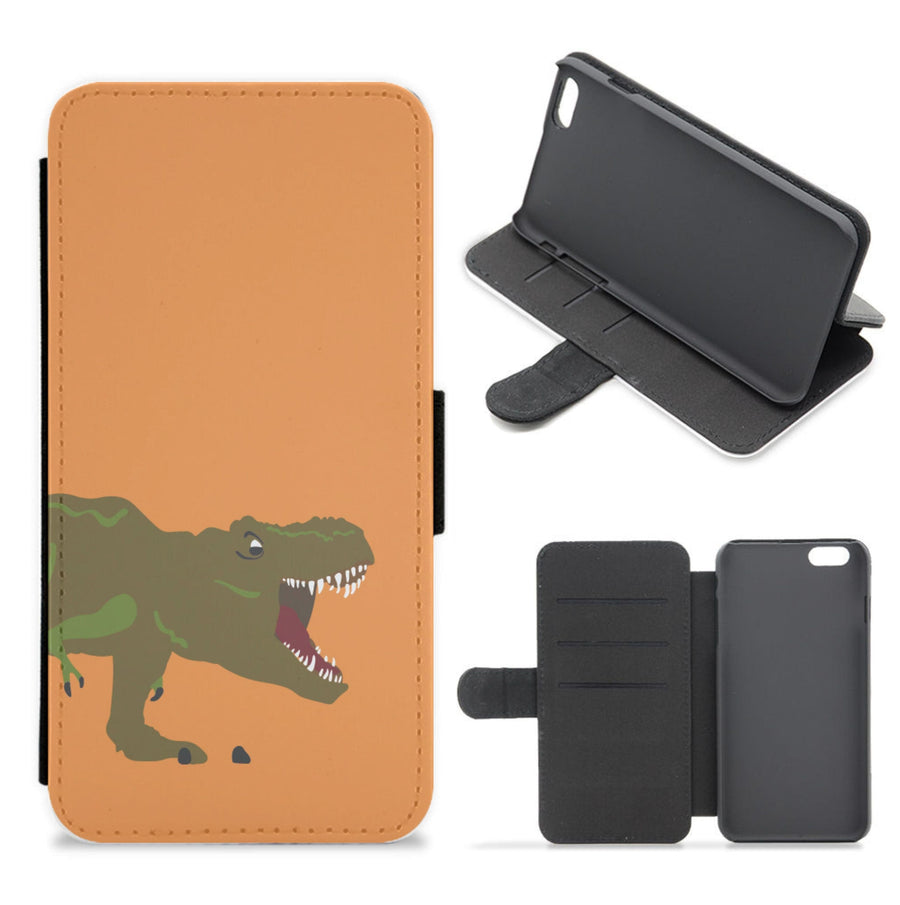 T-Rex - Jurassic Park Flip / Wallet Phone Case