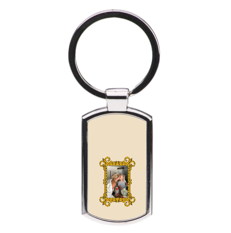 Gold Photo Frame - Personalised Mother's Day Luxury Keyring