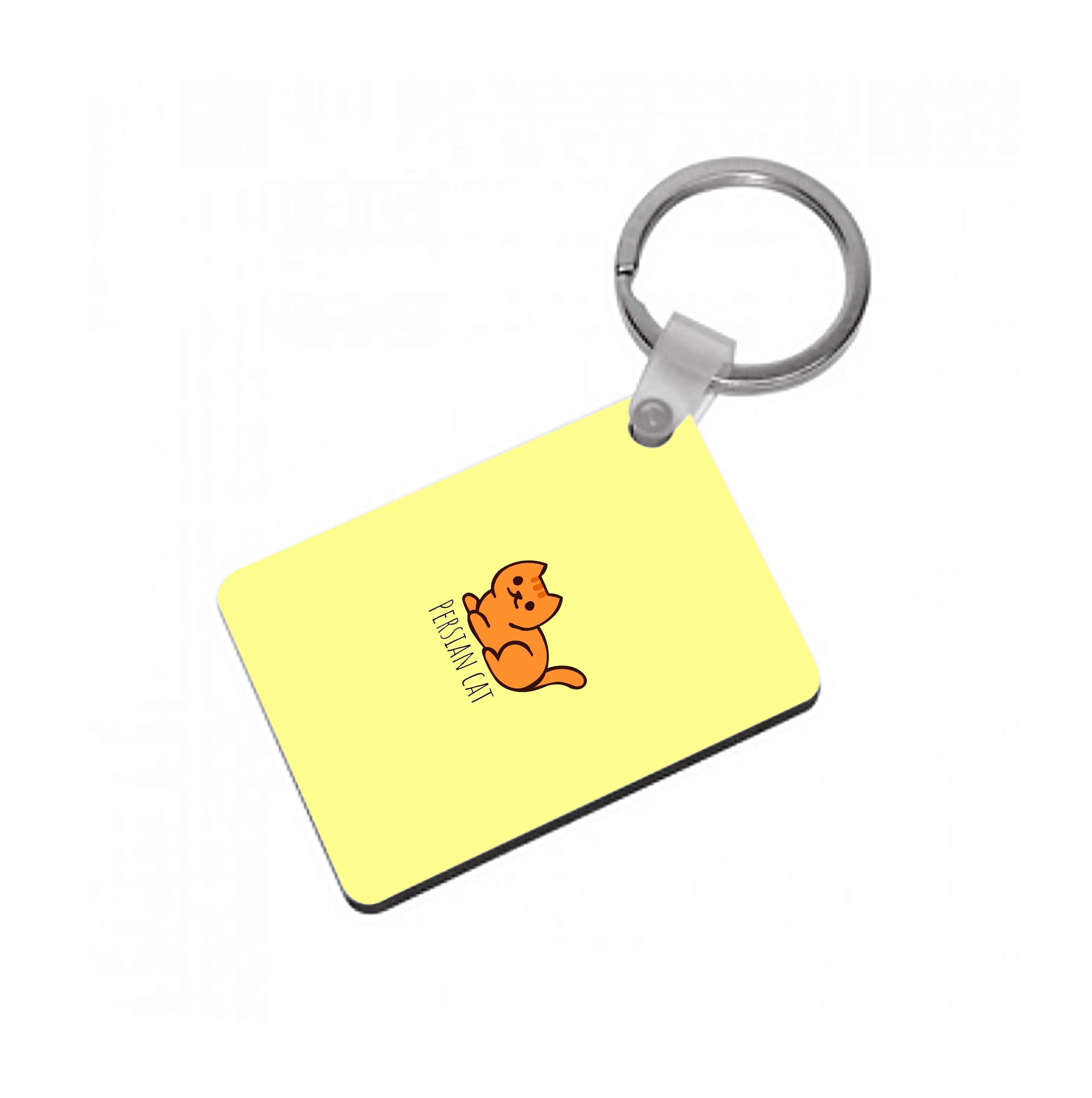 Persian Cat - Cats Keyring