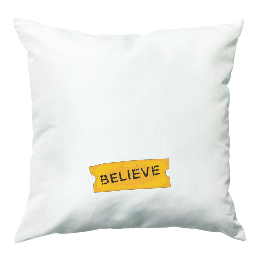Believe - Polar Express Cushion