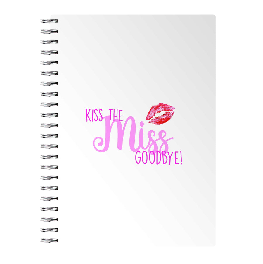 Kiss The Miss Goodbye - Bridal Notebook