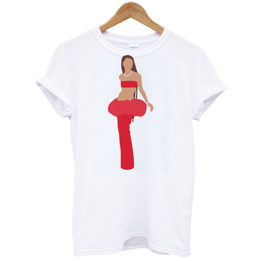 Red Skirt - Zendaya T-Shirt