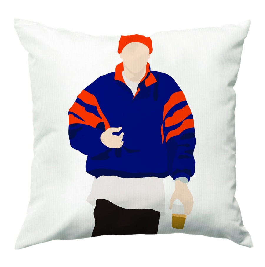 Orange Beanie - Pete Davidson Cushion
