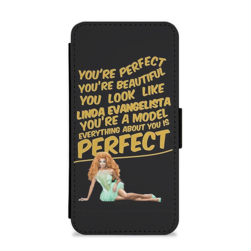 Valentina, You're Perfect, You're Beautiful... Flip Wallet Phone Case - Fun Cases