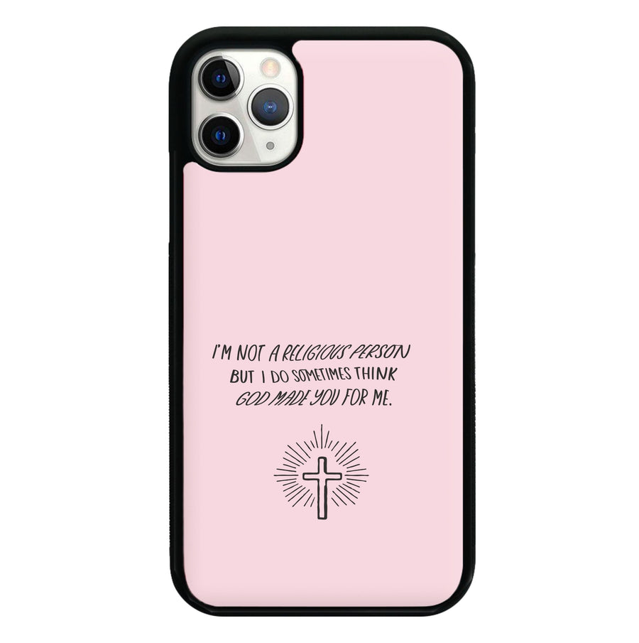 I'm Not A Religious Person - Normal People Phone Case