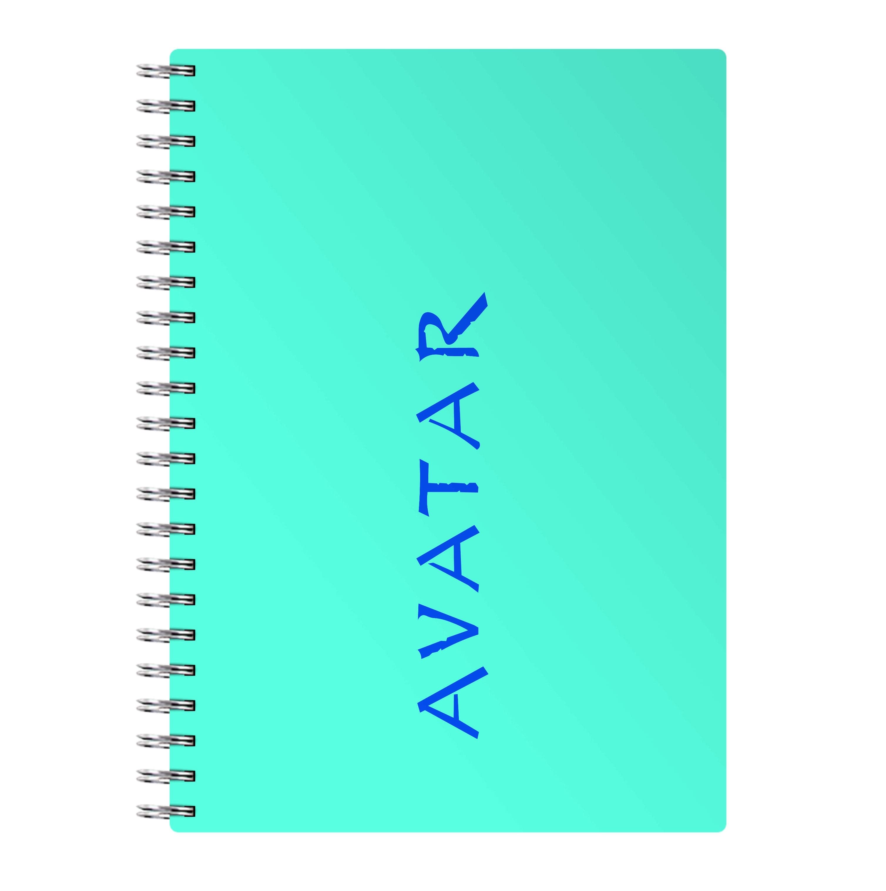 Alien World Text Notebook