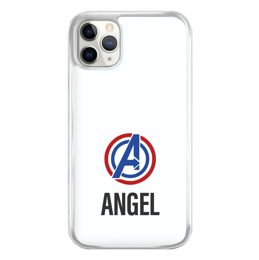 Avengers Symbol - Personalised Marvel Phone Case
