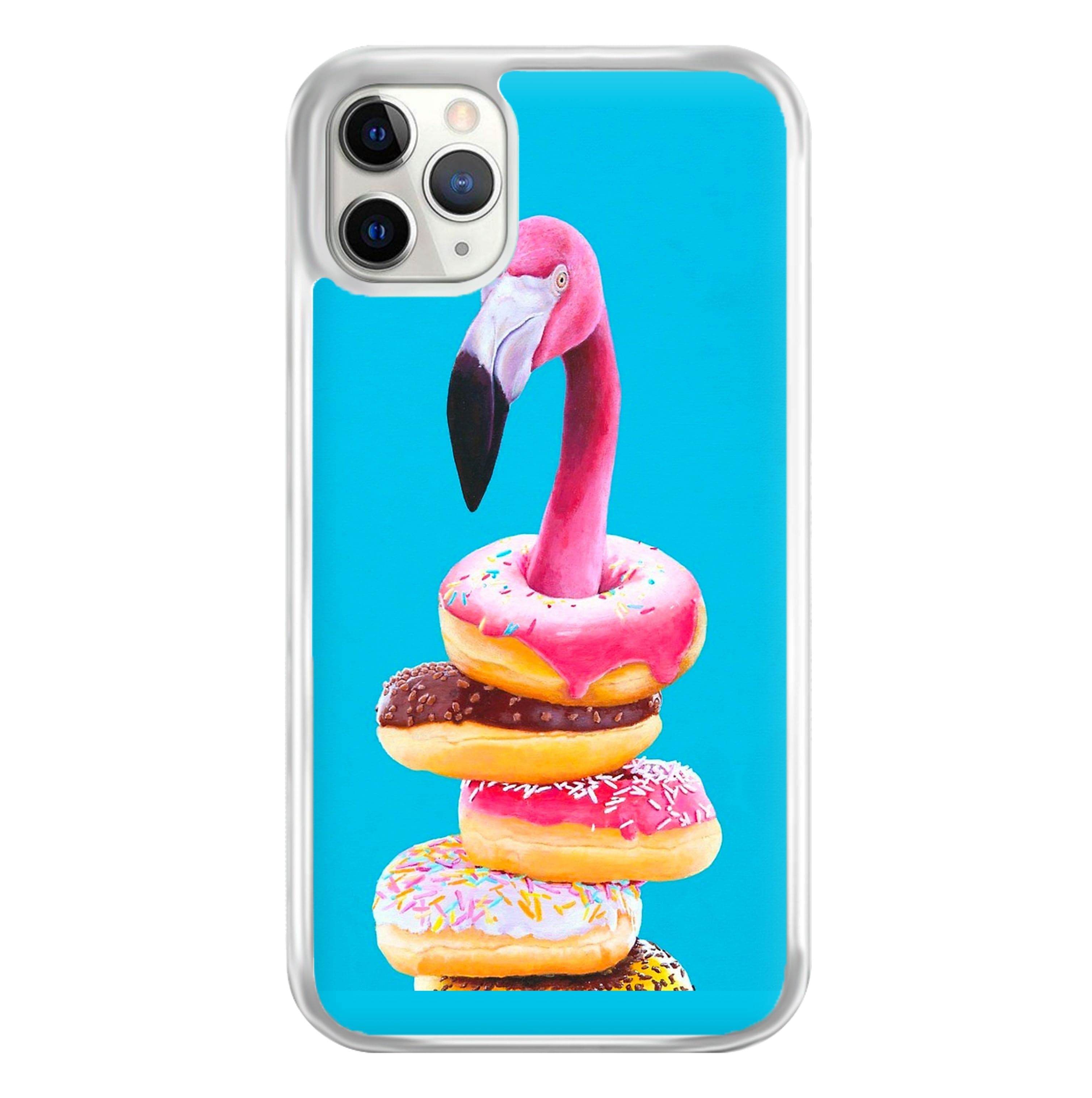 A Famished Flamingo Phone Case