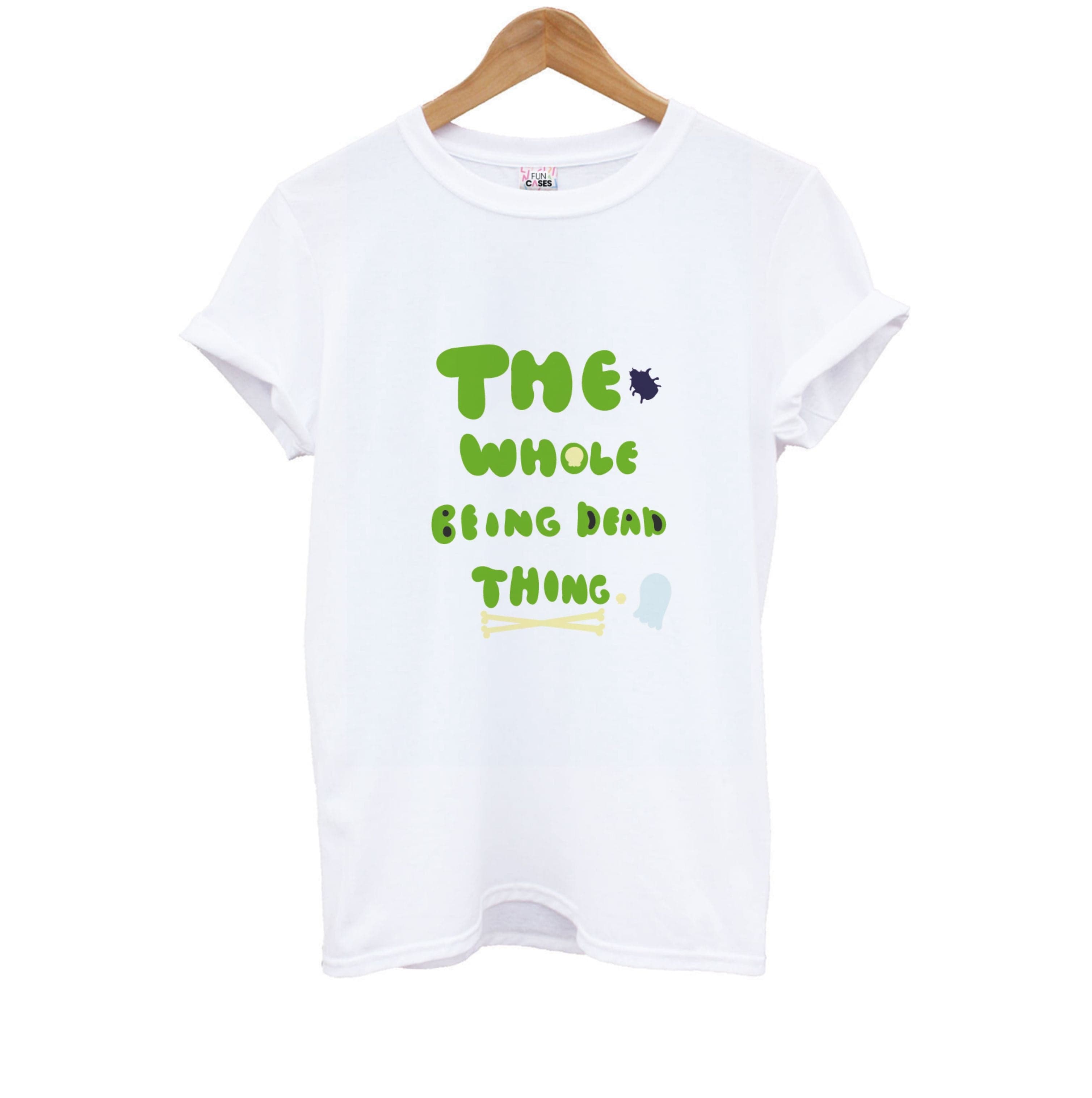 The Whole Being Dead Thing - Beetle Halloween Kids T-Shirt