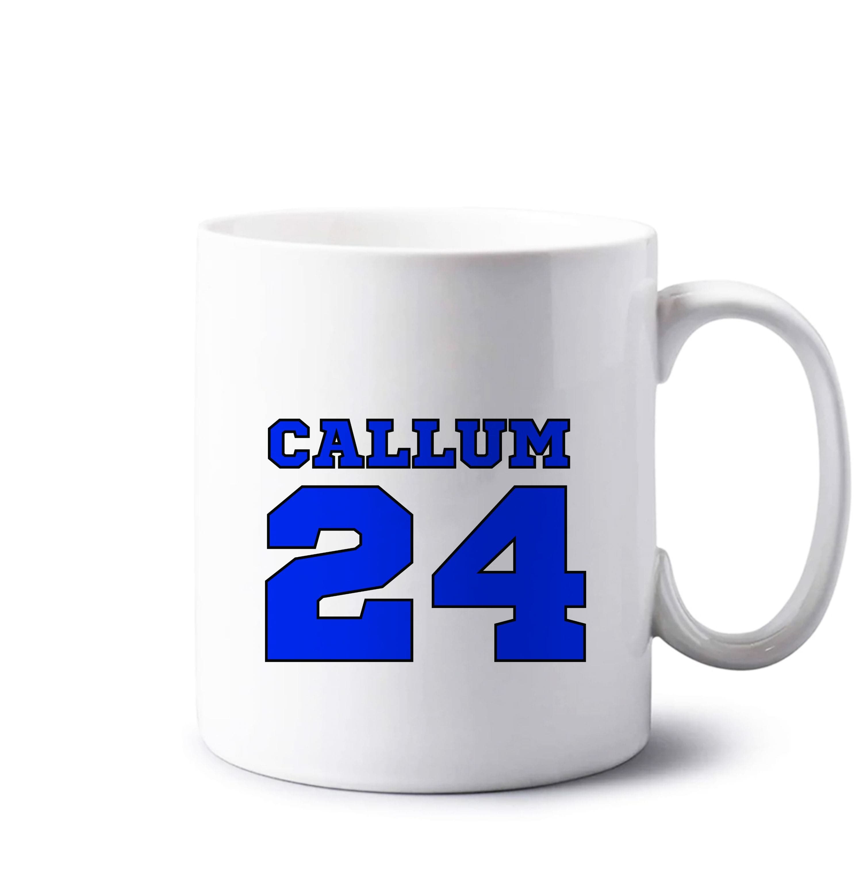 Dark Blue - Personalised Football Mug