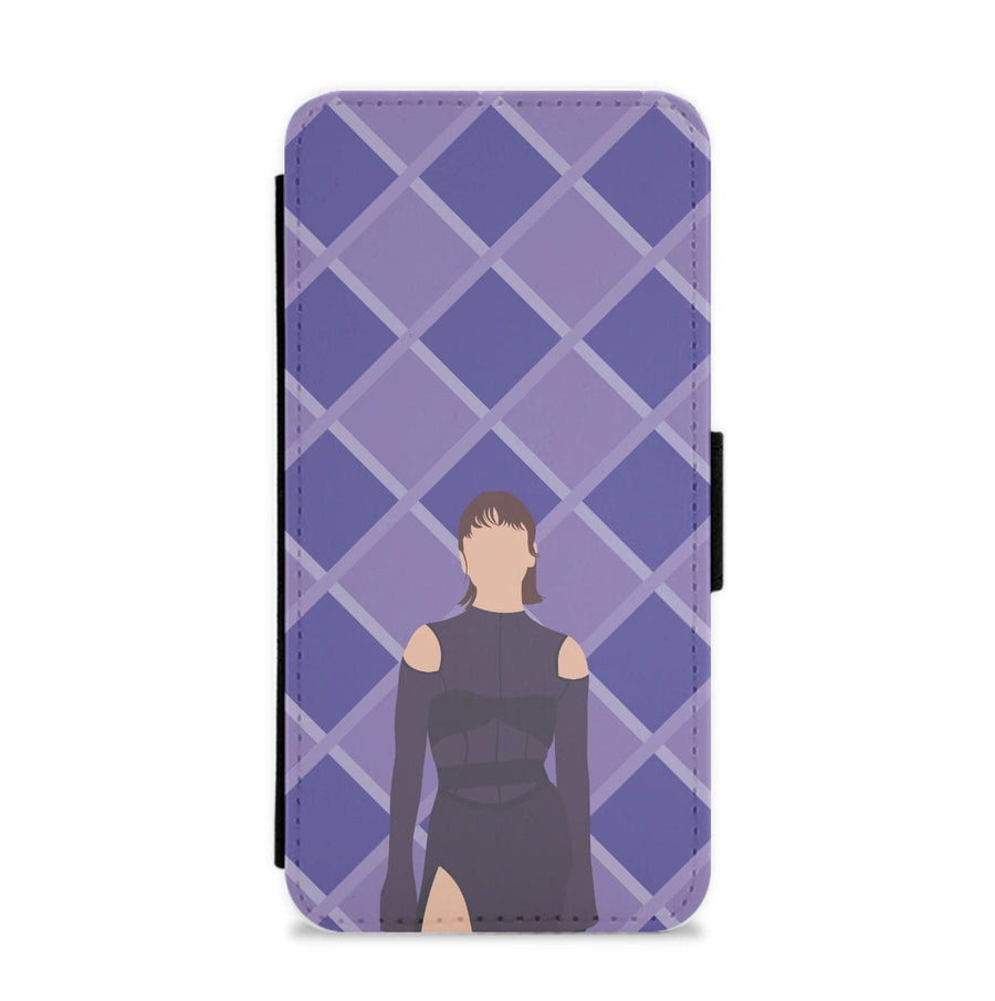 Purple Dress - Emma Chamerlain Flip / Wallet Phone Case
