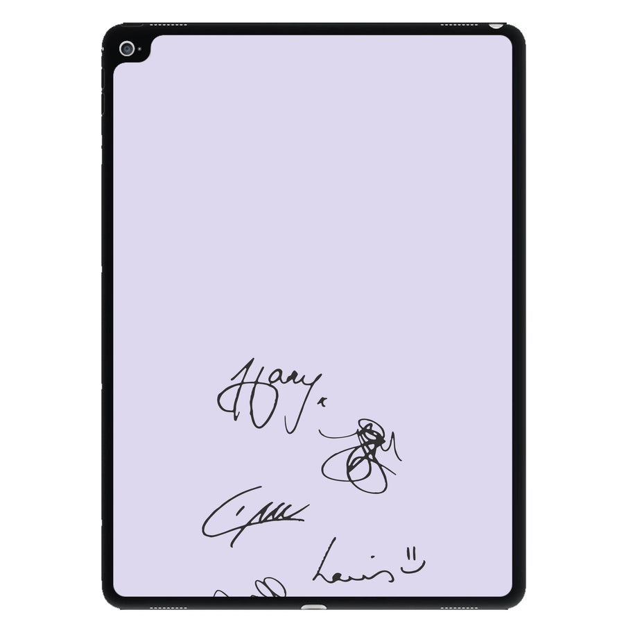 Signatures - One Direction iPad Case