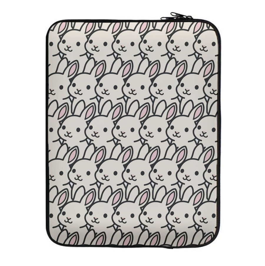 Bunny Rabbit Pattern Laptop Sleeve