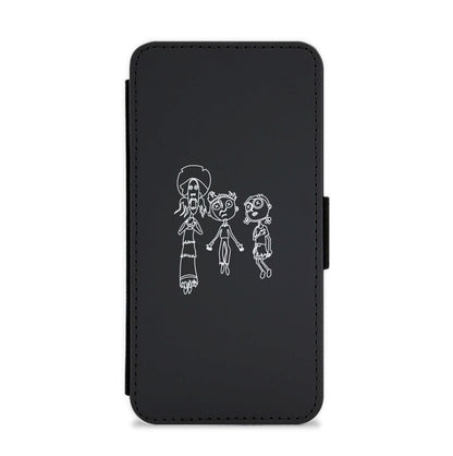 Cor Outline Flip / Wallet Phone Case