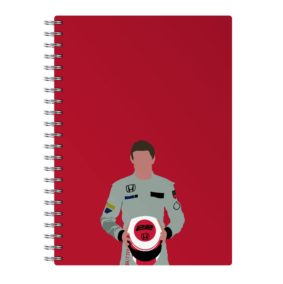 Jenson Button - F1 Notebook