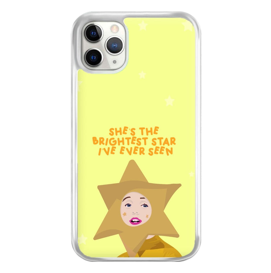 She's The Brightest Star I've Ever Seen - Christmas Phone Case