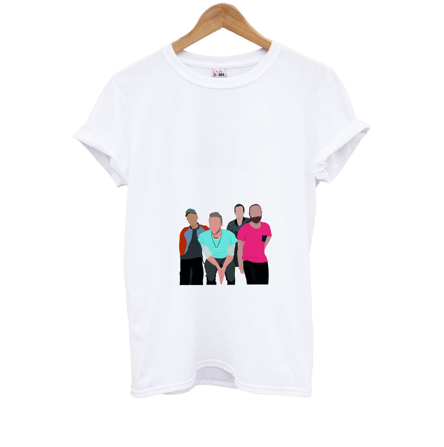 Coldplay Band Kids T-Shirt