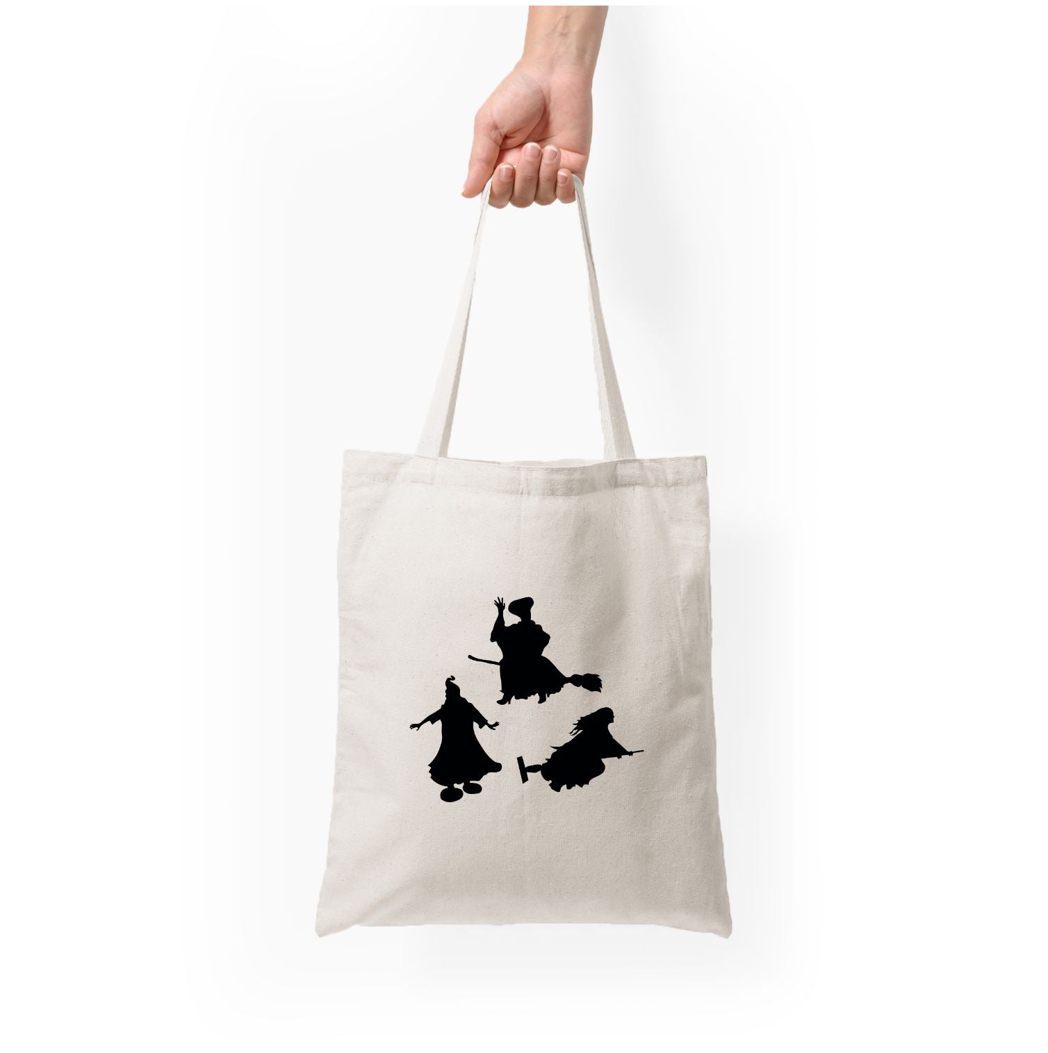 Witches Outline - Hocus Halloween Tote Bag