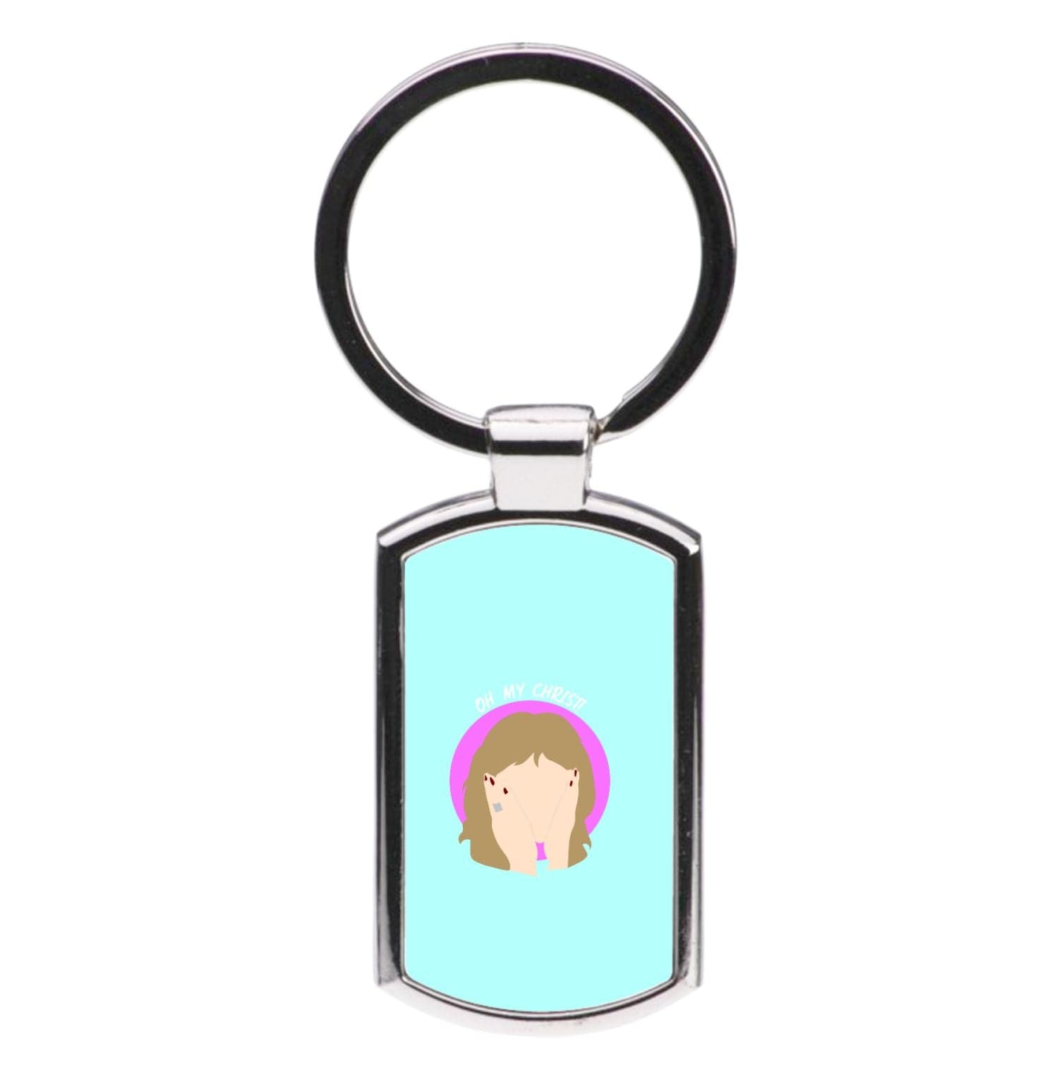 Oh My Christ! Luxury Keyring