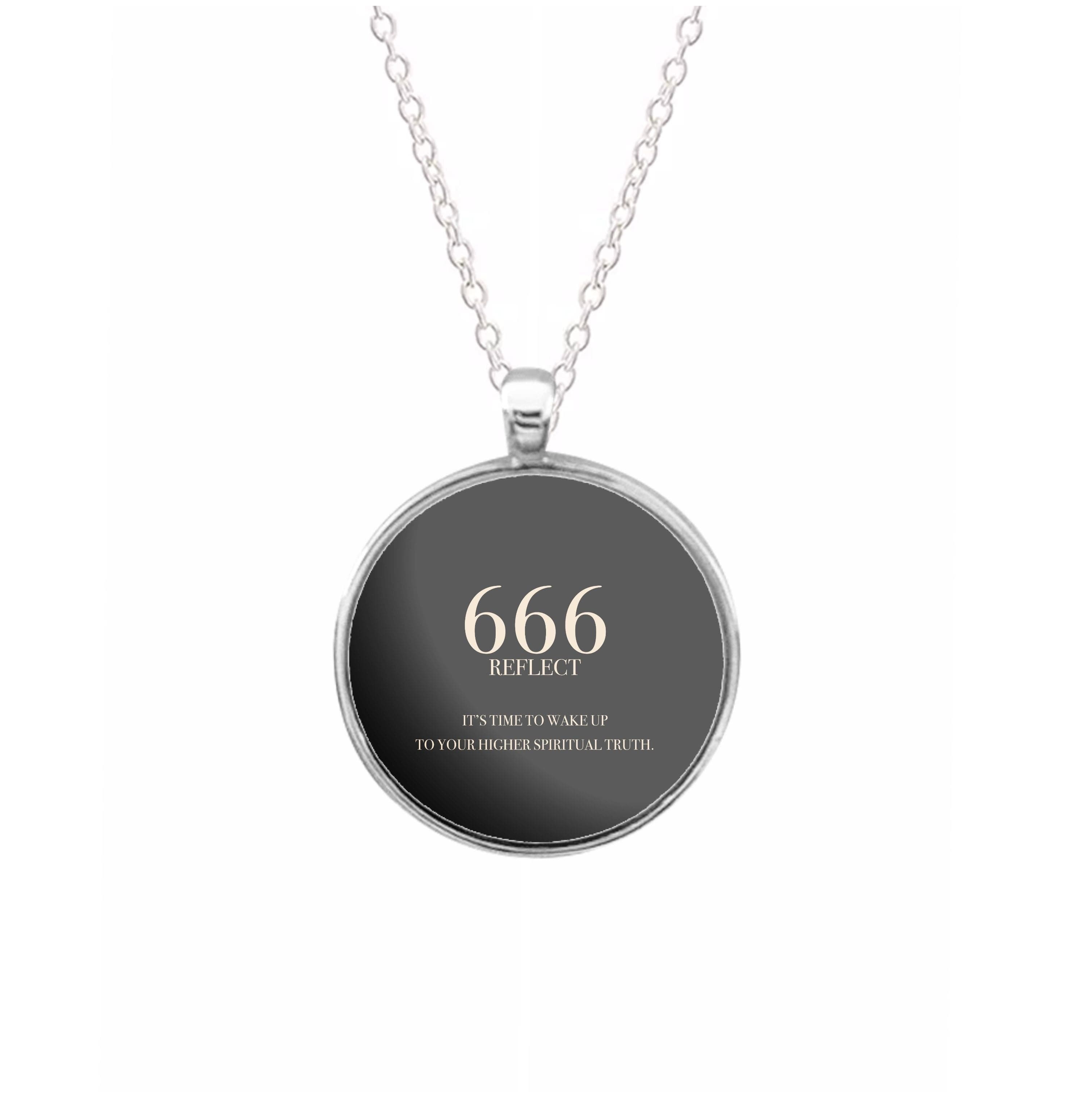 666 - Angel Numbers Necklace