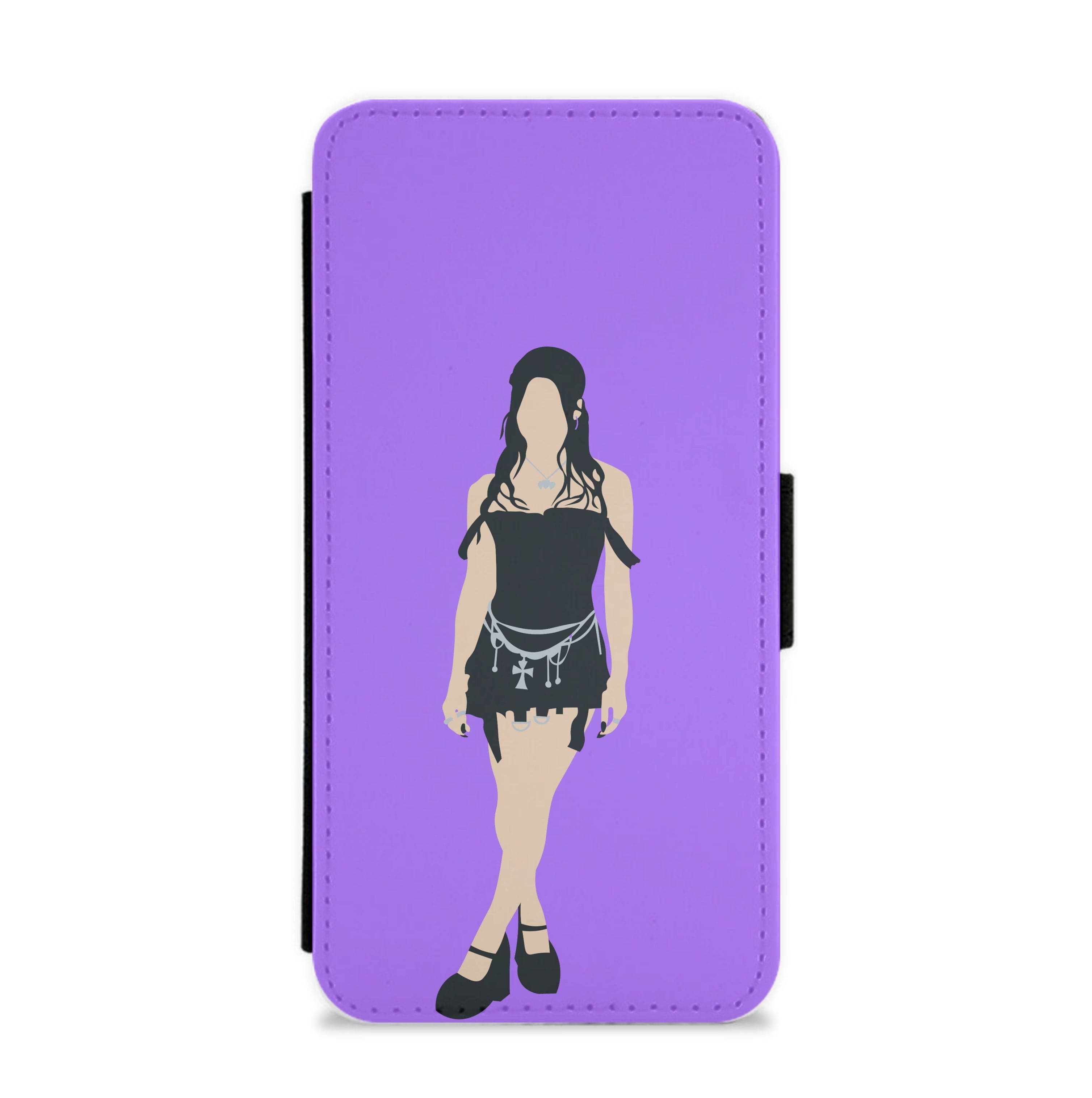 Little Black Dress - Nessat Flip / Wallet Phone Case