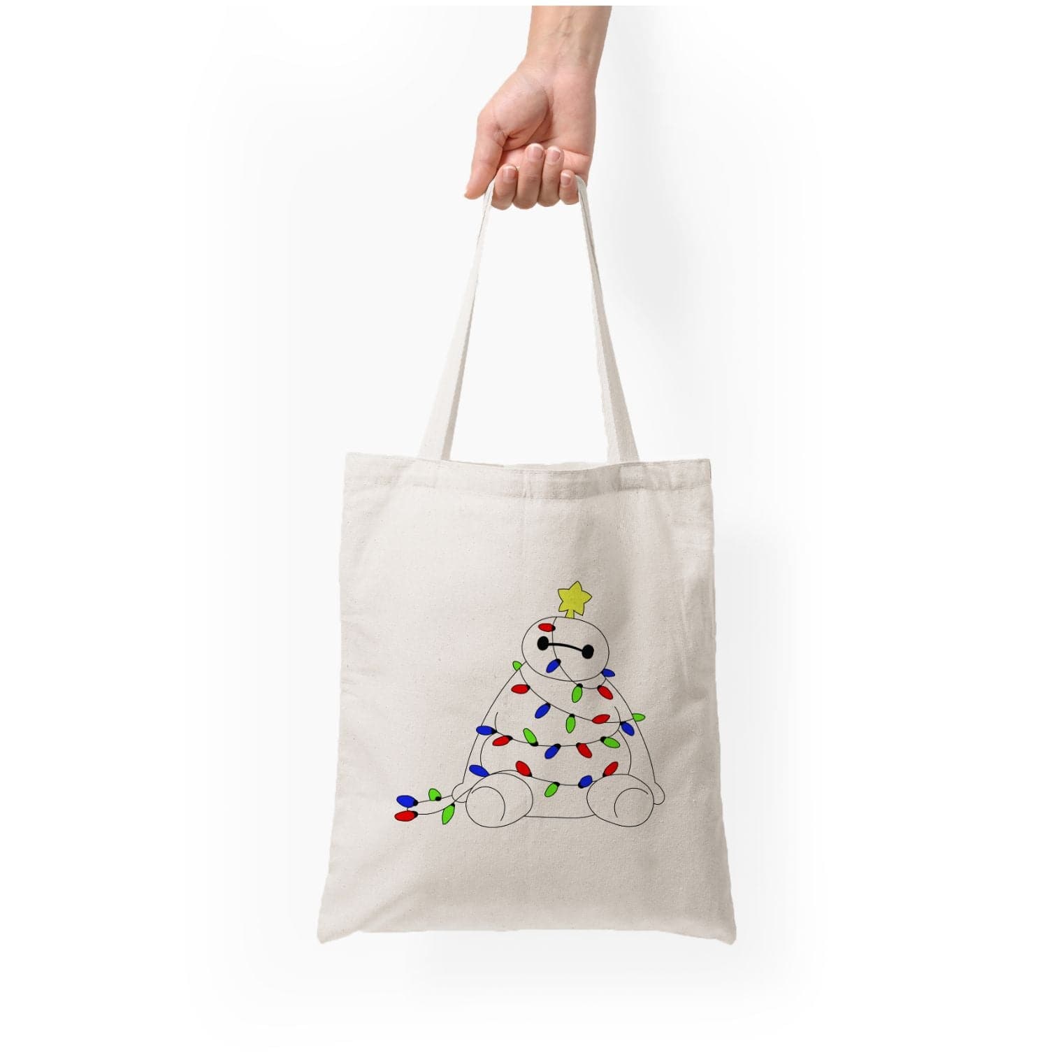 Baymax Christmas Tote Bag