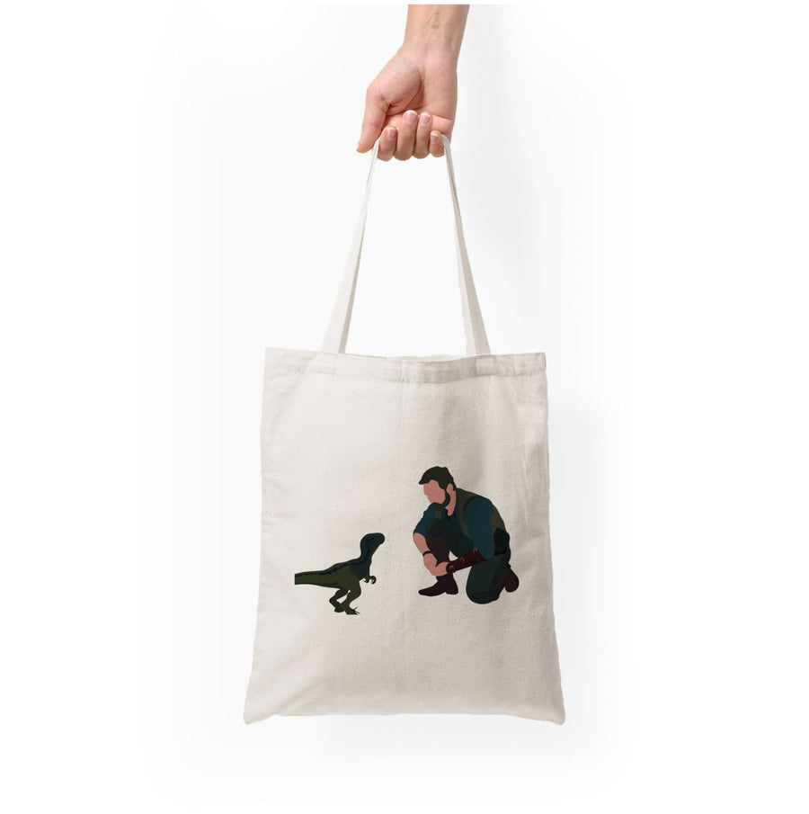 Owen Grady - Jurassic Park Tote Bag