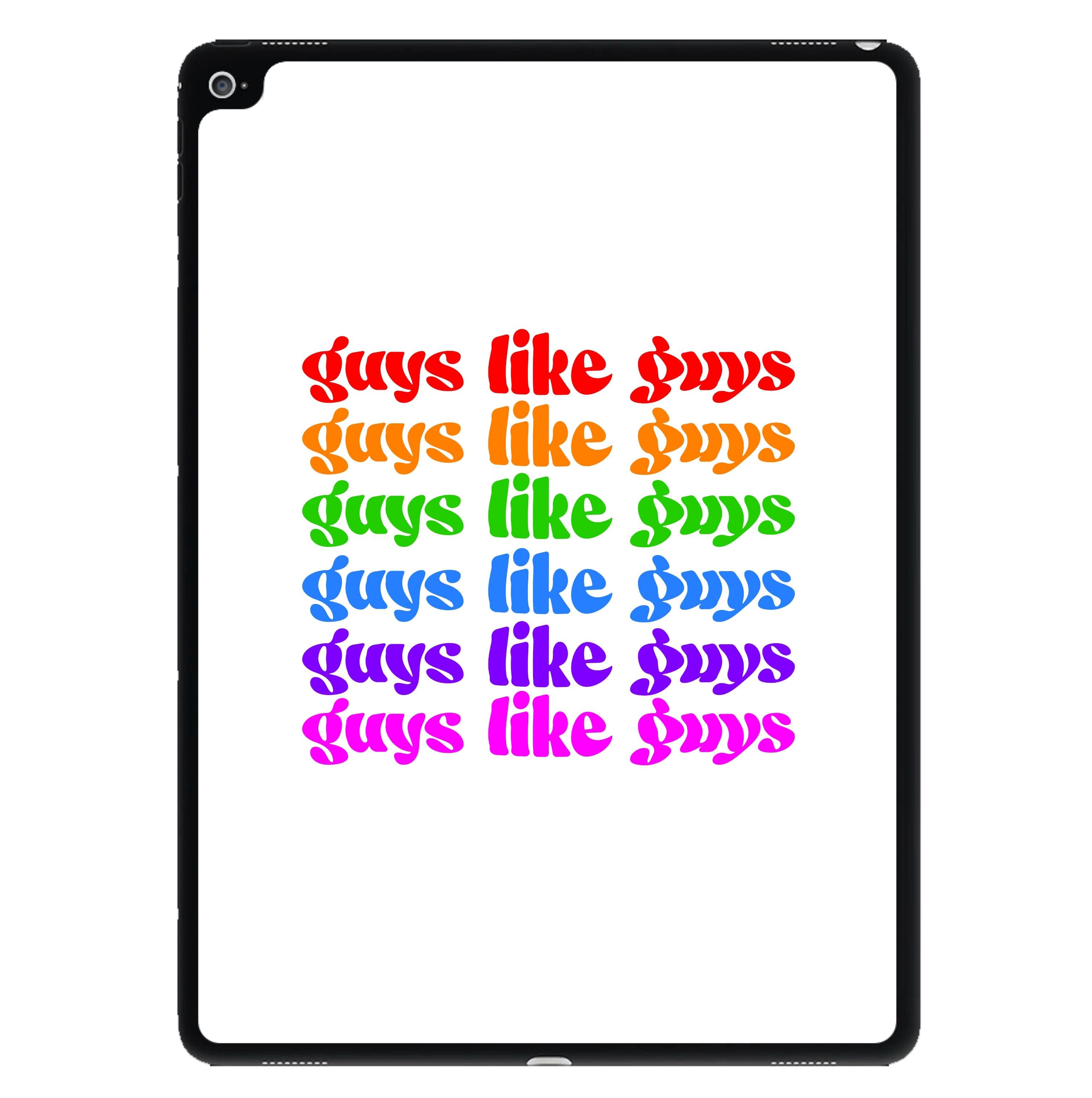 Guys like guys - Pride iPad Case