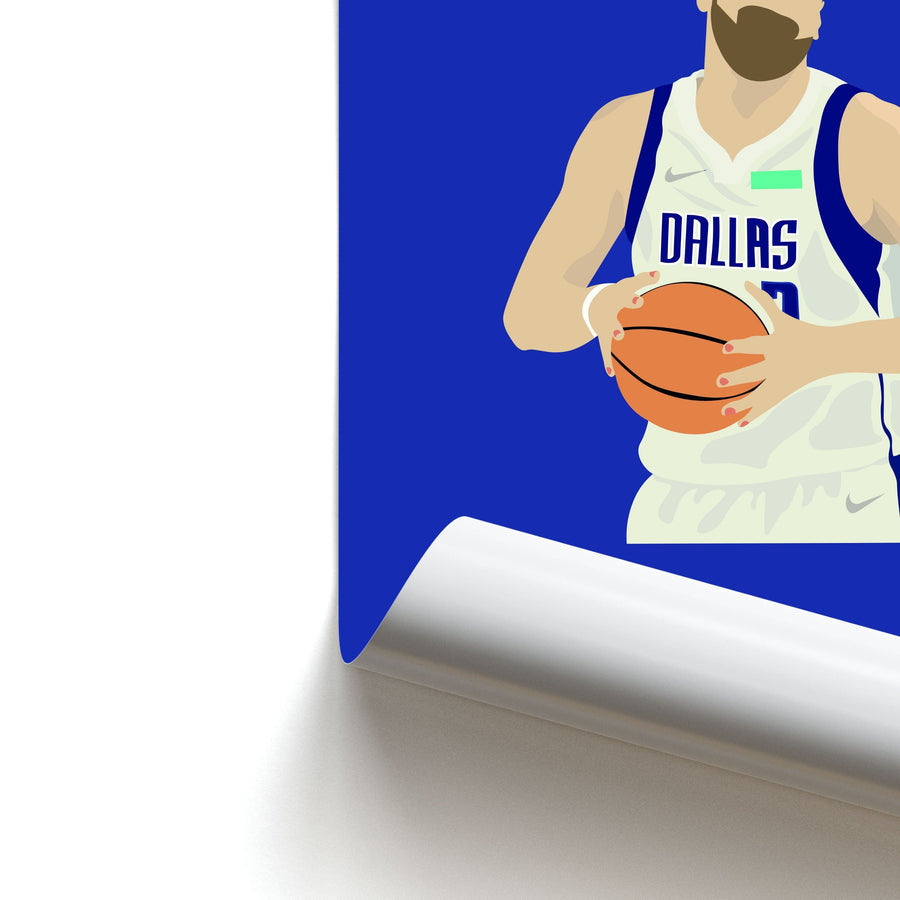 Luka Doncic - Basketball  Poster