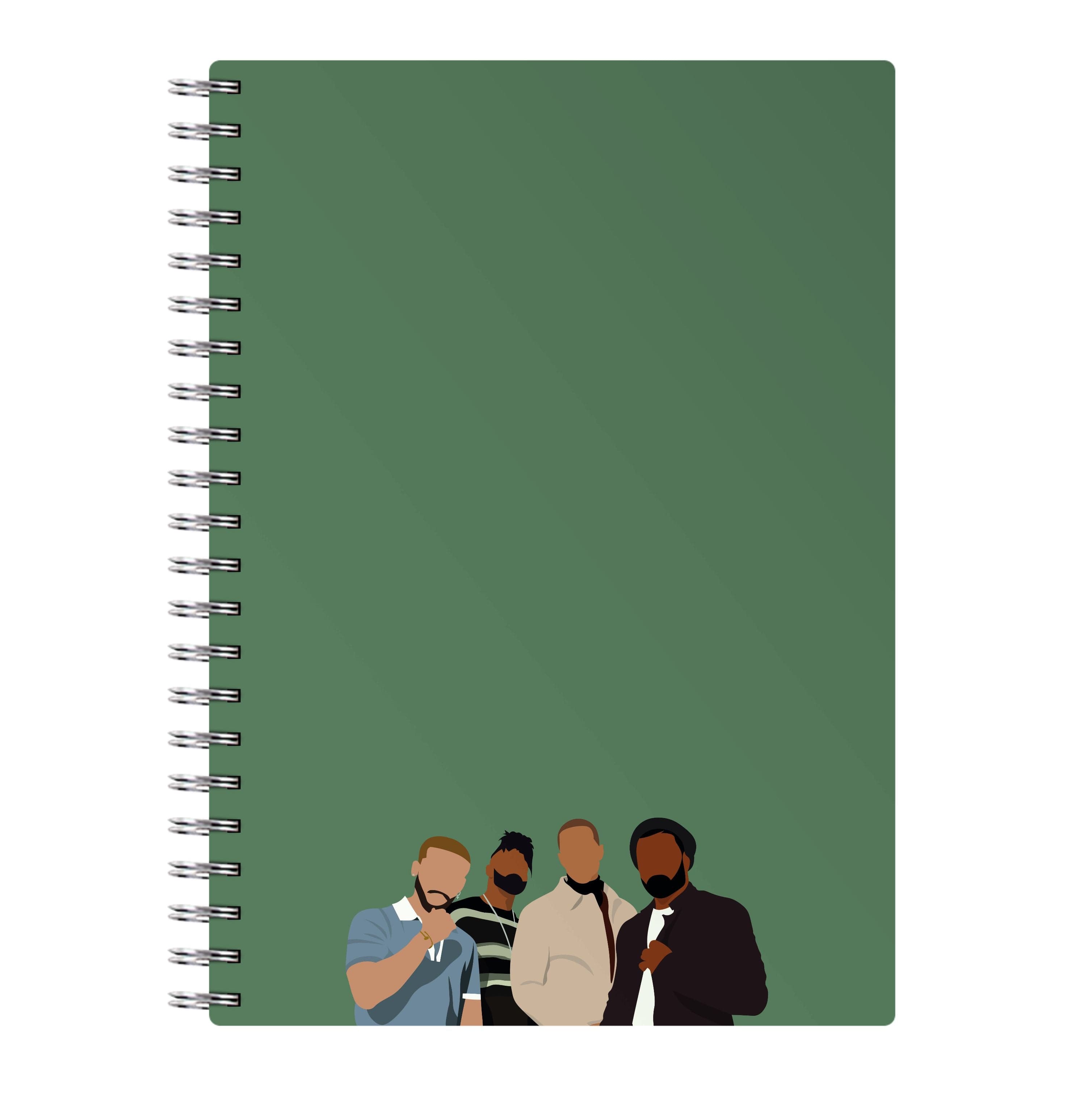 JLS Members Inspired Notebook