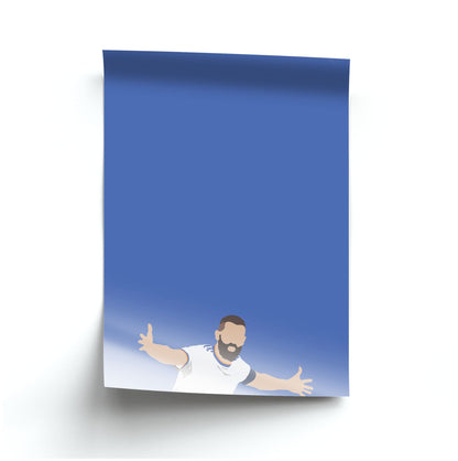 Benzema - Football Poster