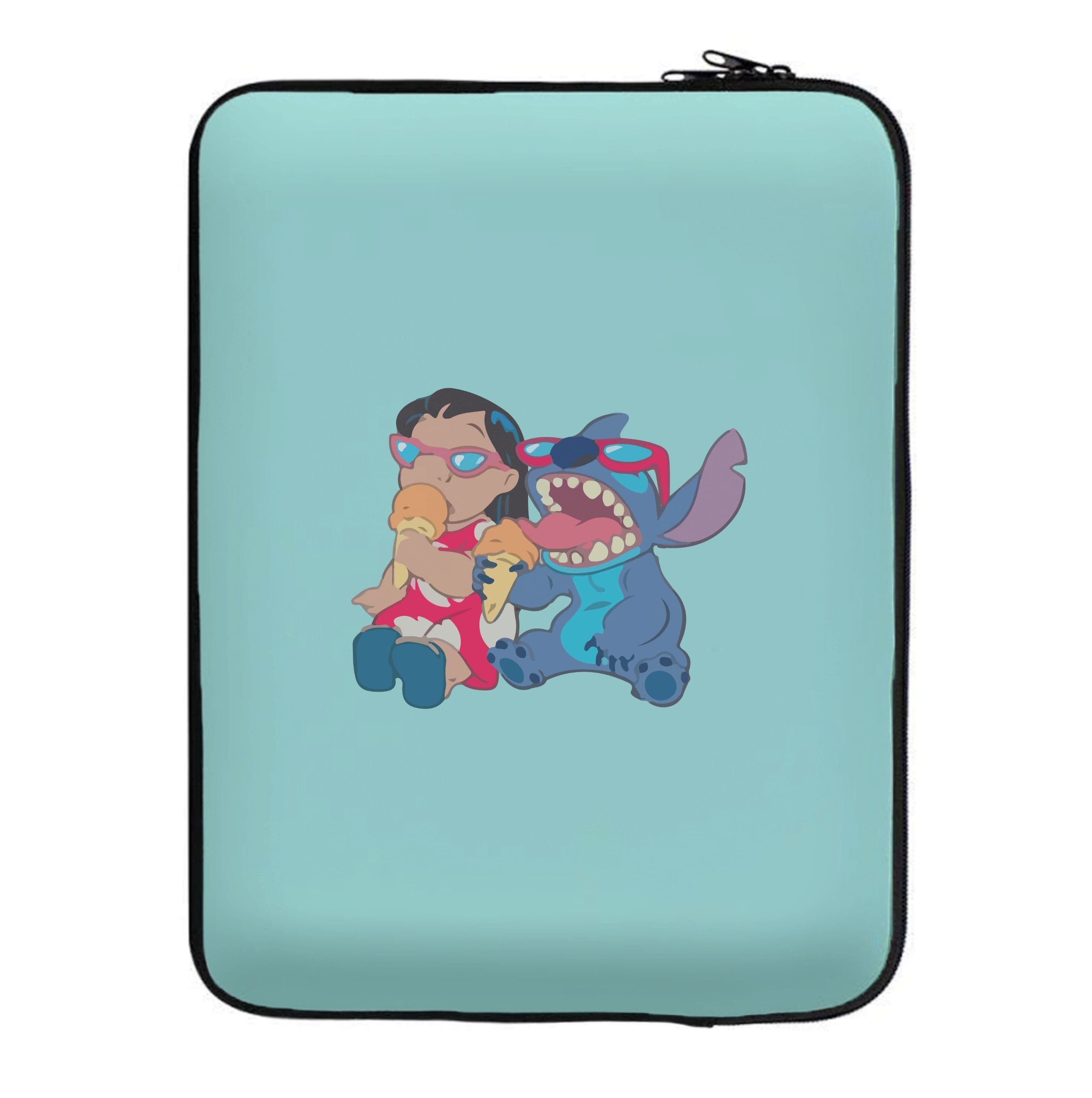 Ice Cream Alien Blue Laptop Sleeve