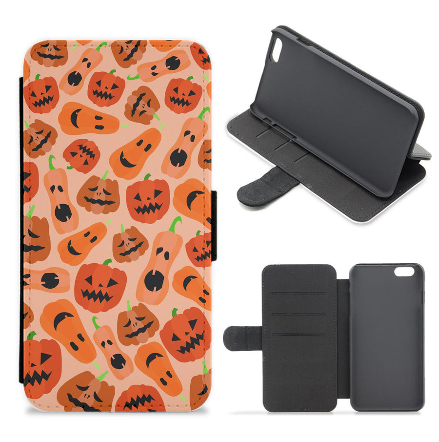 Chilli Pumpkin - Halloween Flip / Wallet Phone Case