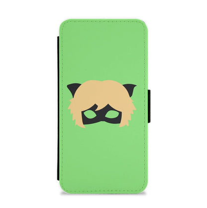 Cat Noir Flip / Wallet Phone Case