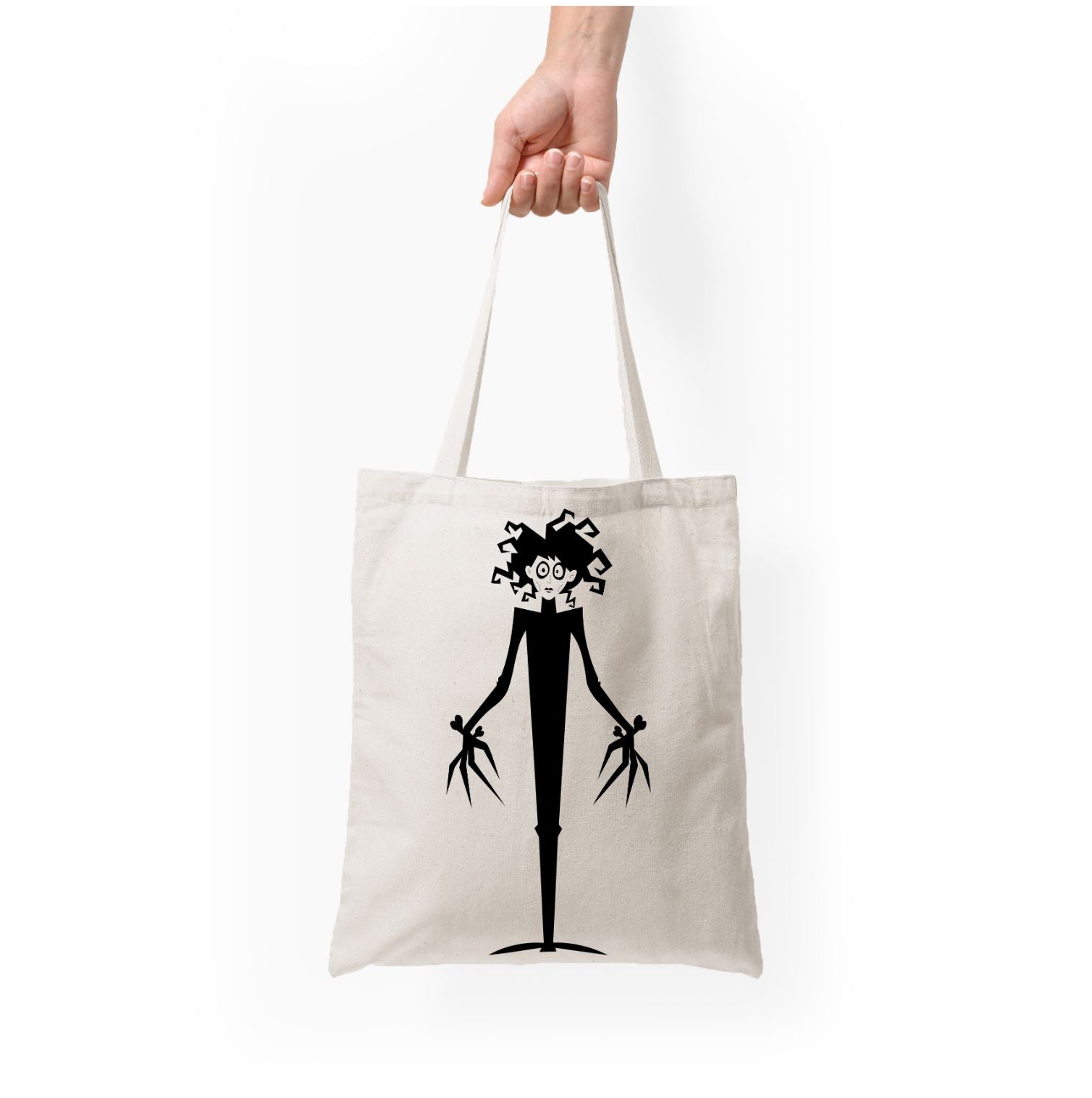 Cartoon - Scissorhands Tote Bag