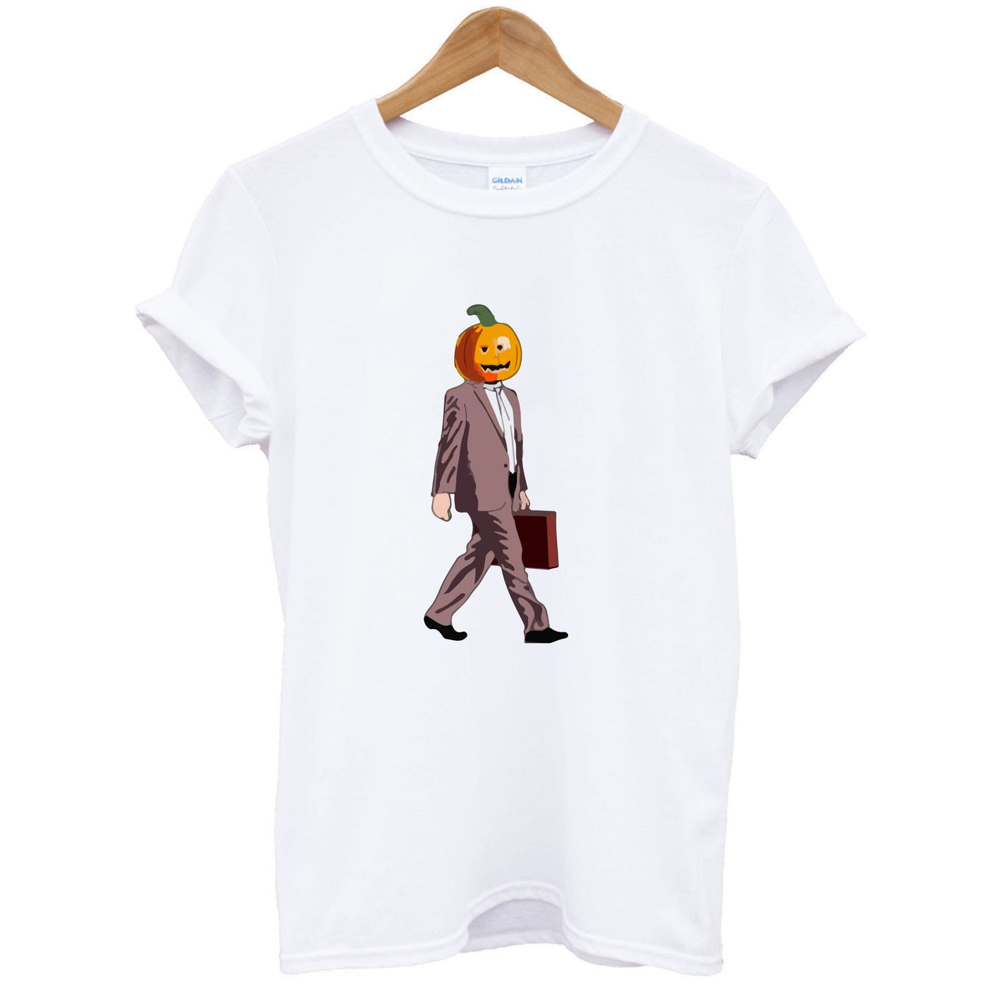 Dwight Pumpkin Head - The Office T-Shirt