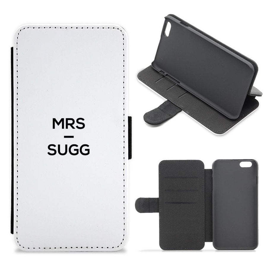 Mrs Sugg Flip / Wallet Phone Case - Fun Cases