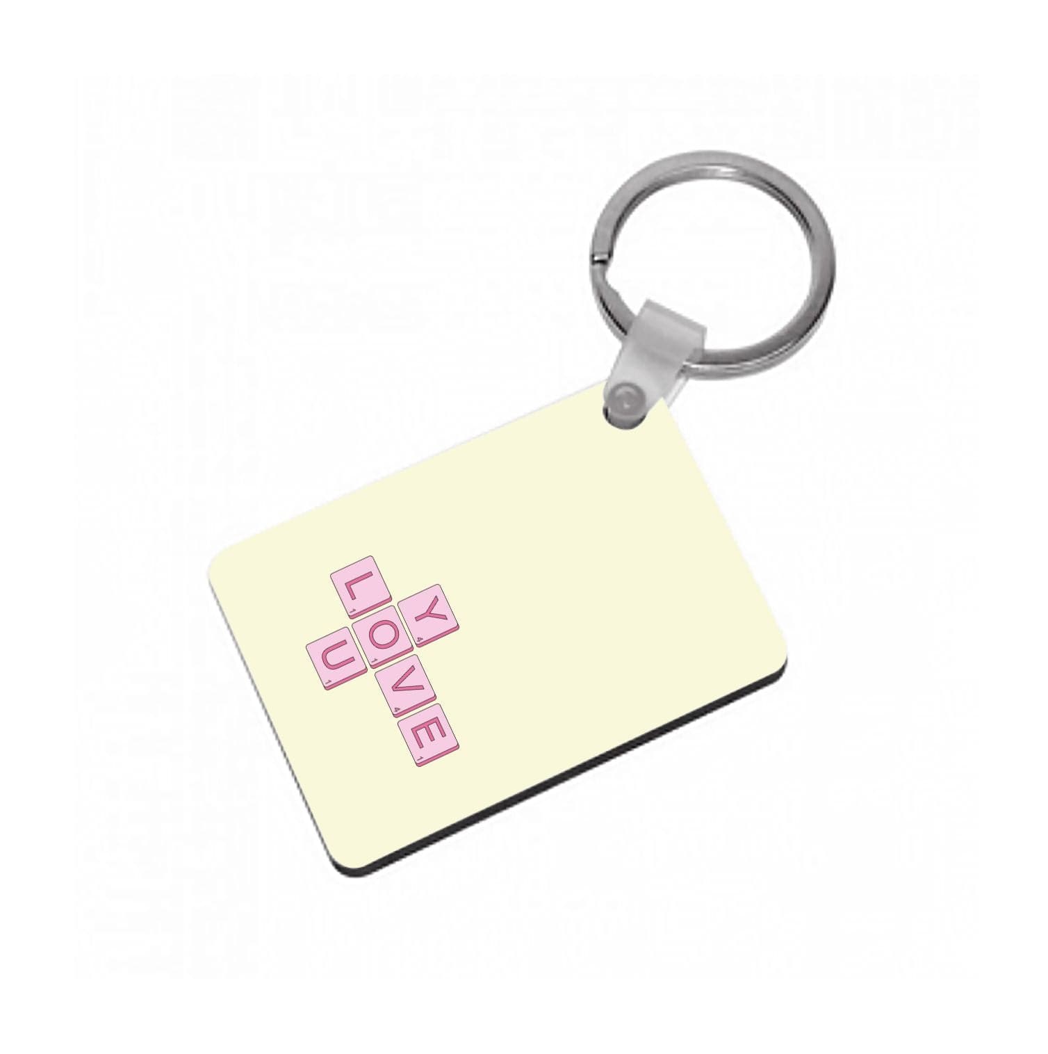 Love You - Valentine's Day Keyring