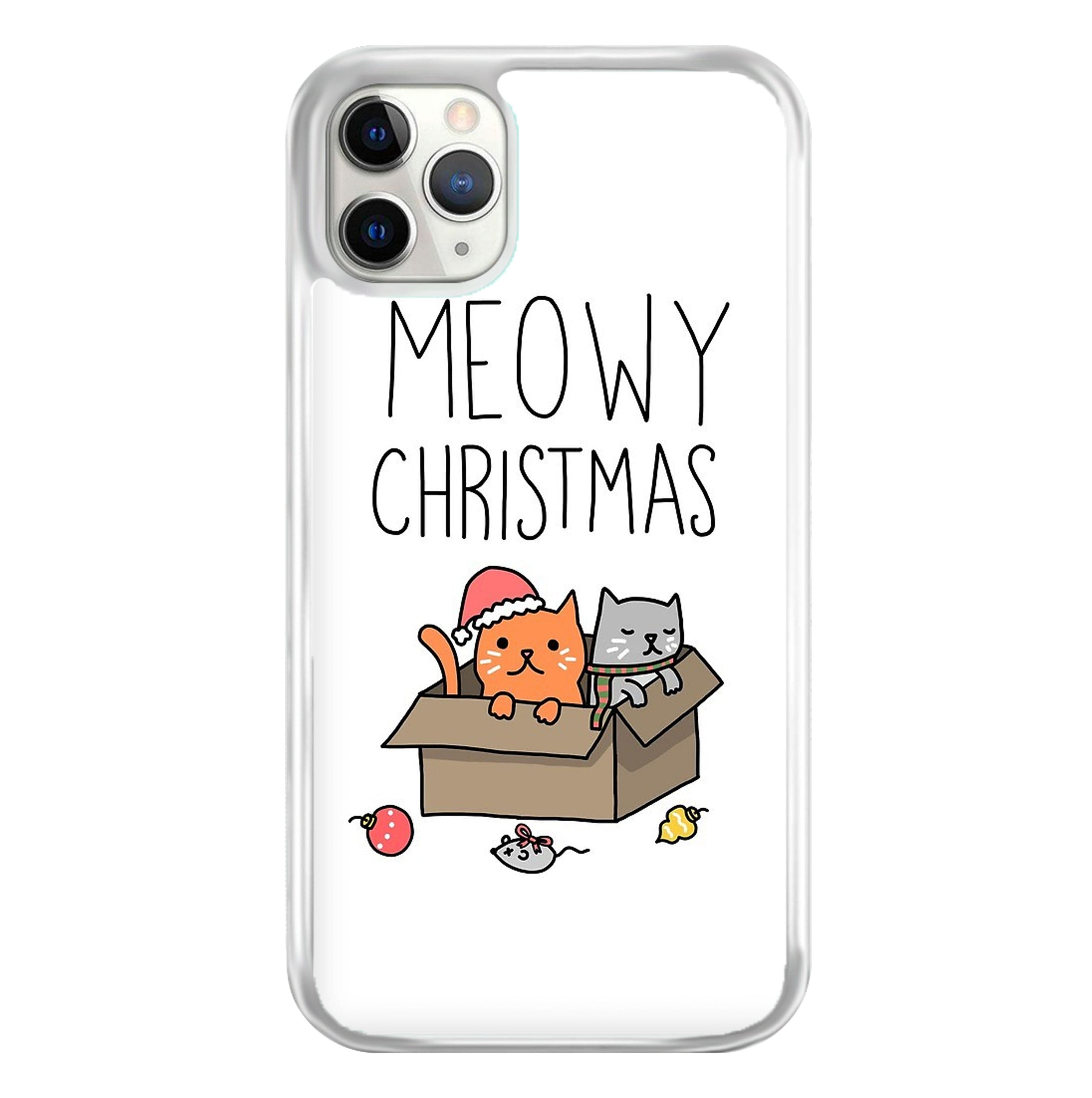 Meowy Christmas Phone Case