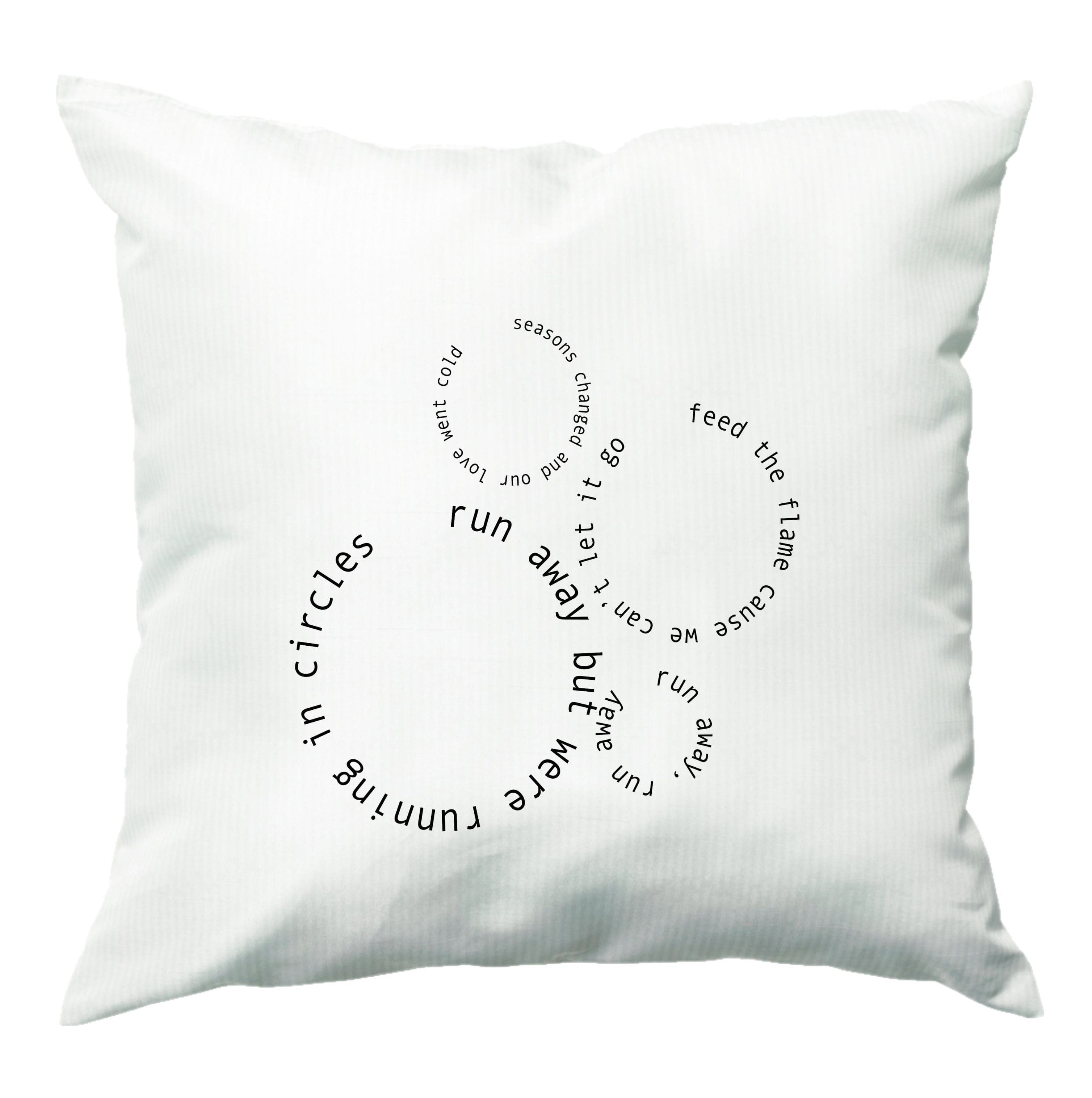 Running In Circles - Post Cushion