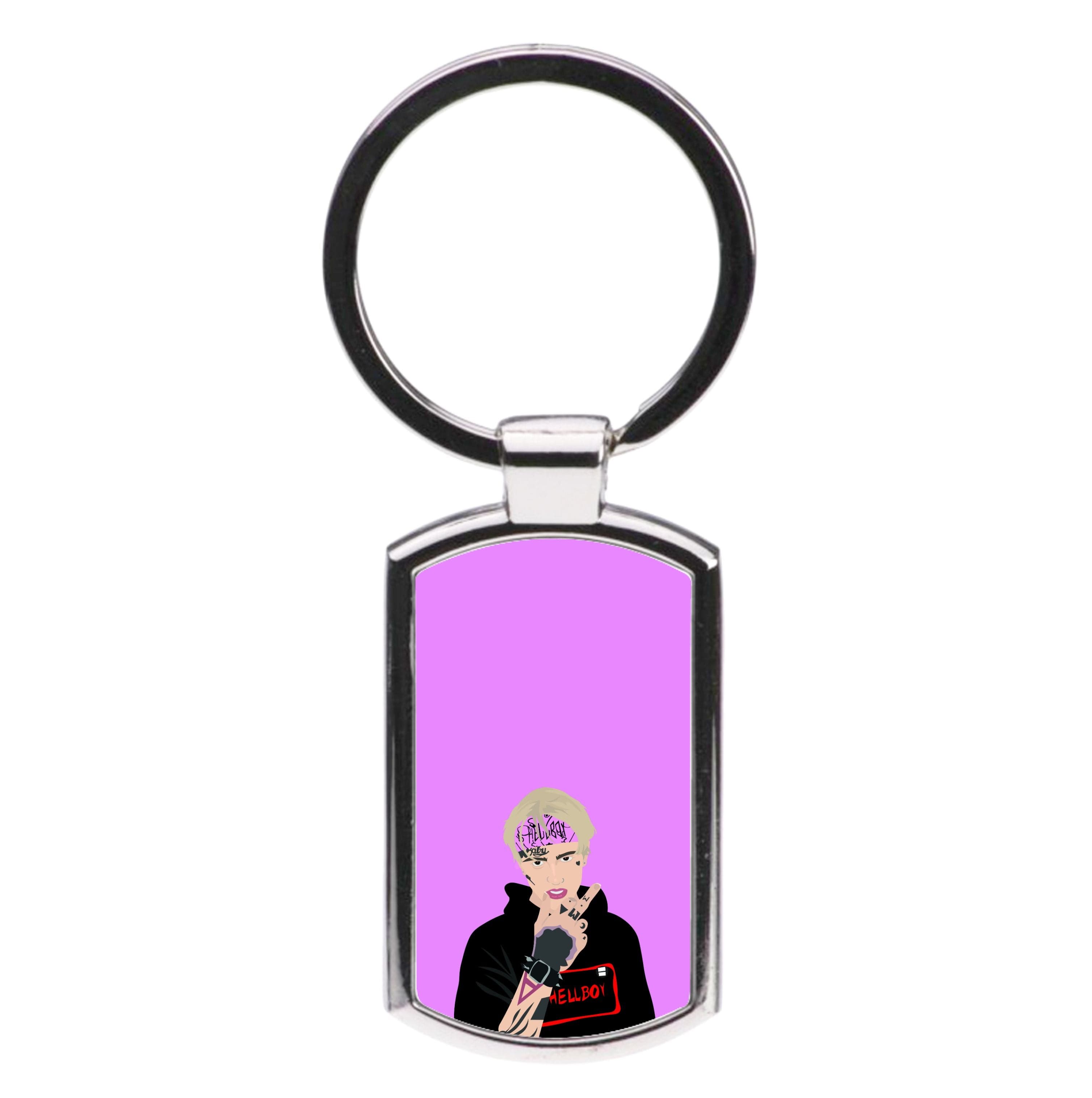 Pink Bandana - Peep Luxury Keyring