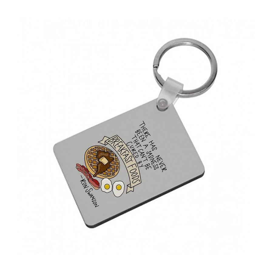 Breakfast Foods - Parks and Recreation Keyring - Fun Cases