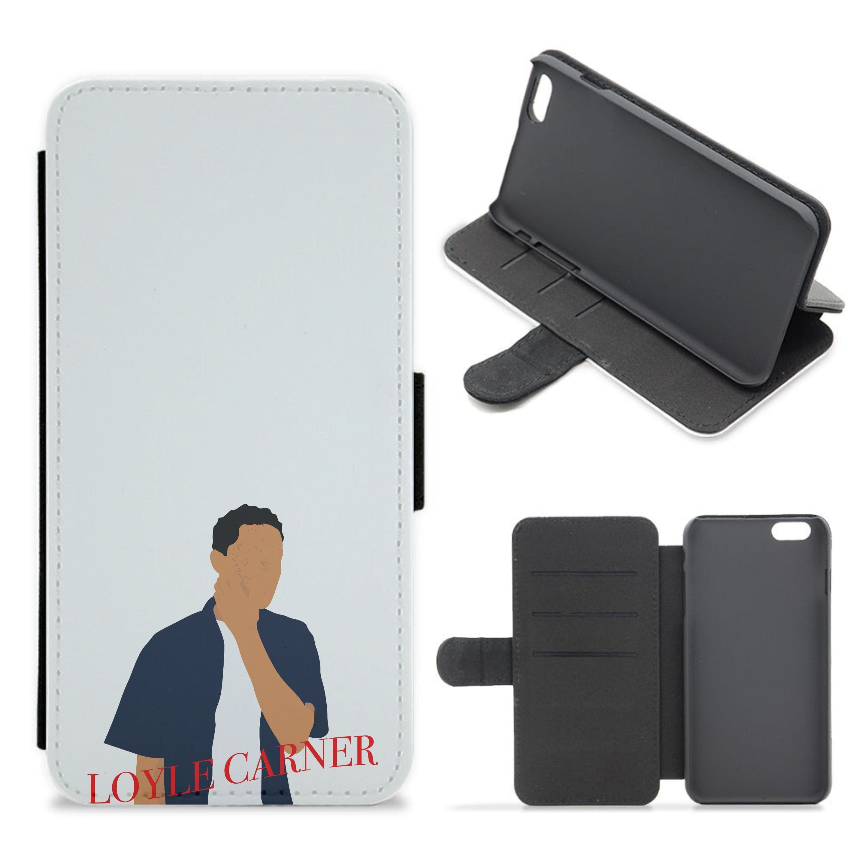 Blue Shirt - Flip / Wallet Phone Case