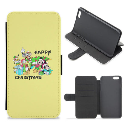 Fairytale Happy Christmas Flip / Wallet Phone Case