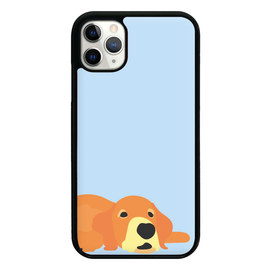 Laying and chilling - Dog Patterns Phone Case